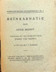 Besant, Annie - Reïnkarnatie