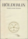 HOLDERLIN. - SAMLICHE WERKE. ( Dritter band).