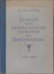 MAK VAN WAAY, S.J. - Lexicon van Nederlandsche schilders en  beeldhouwers 1870 - 1940