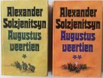 Alexander Solzjenitsyn, - Augustus  veertien deel 1 + 2 (10-14 aug O.S. en 14-21 aug. O.S.)+ losse namenlijst van de personen in het boek