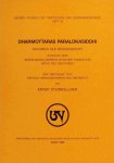 Ernst Steinkellner - Dharmottaras Paralokasiddhi Nachweis der Wiedergeburt Zugleich eine Widerlegung Materialistischer Thesen zur Natur der Geistigkeit