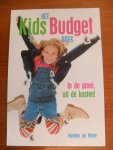 Vente Martine de - Het kids budget boek / in de groei, uit de kosten
