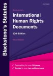 Alison (university Of Reading Bisset - (1) Blackstone'S International Human Rights Documents