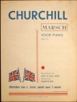 Leest, Ant. M. van: - Churchill marsch voor piano. Op. 142