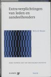 G.J.C. Rensen - Extra-verplichtingen van leden en aandeelhouders