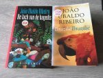 Ribeiro, J. Ubaldo - Twee boeken van João Ubaldo Ribeiro; De lach van de hagedis & Brazilië Brazilië