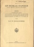 Schallenberg, Dr. E.W. - Een muzikaal evangelie (Claude Debussy s "Pelleas et Melissande"). Inaugurele rede RU-Leiden 13-10-1950)