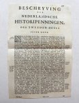 - Pamphlet regarding Historical medals and Walcheren, 1660 (pamflet historiepenningen en Walcheren).