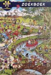 Jan van Haasteren - Zoekboek  Jan van Haasteren 1  - in het park - rubber bootje