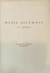 Maggio Musicale Fiorentino Fiorentino: - [Programmbuch] VIl Maggio Musicale Fiorentino 1941-XIX. Missa Solemnis di L. van Beethoven. 27 Aprile