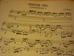 Bach J.S. (1685 – 1750) - Wohltemperiertes Klavier - Deel II; 48 Preludes and Fugues