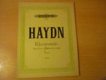 Haydn; Franz Joseph (1732-1809) - Klavierstücke; Piano Pieces; Morceaux pour piano;Urtext (Soldan); (Fingersatz von Max Martin Stein)