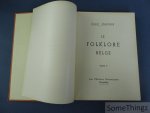 Marinus, Albert. - Le Folklore Belge. Tome II.
