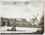 After Commelin, Caspar (1636-1693) - Wetrings Poort (Weteringse Poort in Amsterdam).