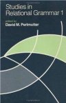 Perlmutter, David M. - Studies in Relational Grammar 1.