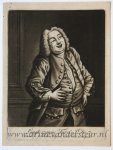 John Smith of Cheapside (fl. 1750-1789) - [Satirical print/spotprent] Laugh & grow Fat as I do, original mezzotint, London 1750-1800.