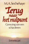 M.A. Sechehaye - Terug naar het nulpunt M.A. Sechehaye - Terug naar het nulpunt