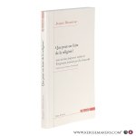 Bouveresse, Jacques / Wittgenstein, Ludwig. - Que peut-on faire de la religion ? Suivi de deux fragments inédits de Ludwig Wittgenstein présentés par Ilse Somavilla, traductions de l’allemand par Françoise Stonborough & Jacques Bouveresse.