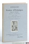 Delteil, Léo. - Annuaire des Ventes d'Estampes. Guide de l'amateur. Sixième année (octobre 1921 - juin 1922 et octobre 1922 - Juillet 1923) Orné de reproductions d'estampes hors texte.