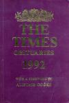 Cooke, Alistair(Foreword) - The Times Obituaries 1992 Lives Remembered.