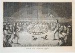 Samuel Howitt (1756-1822) - [Antique print, game, etching] Cock pit royal 1796 (Hanengevecht, Cockfight), published 1797.