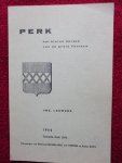 Lauwers, Jos. - PERK, het kleine dorpje van de grote Teniers.