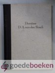 Lijnden - van den Bosch, A.M.C. van - Dominee D.A. van den Bosch