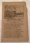 [Liedtekst/Song]  - Een nieuw lied van BERTINA en den Zoon van een Baron (op eene aangename wijze) TOGETHER WITH De eerste Kus (Wijze: Van Speyk deed meer). Te Amsterdam bij G. v.d. Linden, 4 pp. With woodcut illustration of couple on a bench in a garden.
