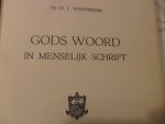 Westerink H.J. - Gods Woord in menselijk schrift