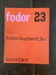 Buytendijk Anton, Wim Crouwel and Daphne Duijvelshoff  (design) - Anton Buytendijk : Waterland   Fodor 33
