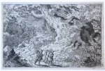 Allard van Everdingen (1621-1675) - [Antique print, etching] The thick forest, published ca. 1631-1675, 1 p.
