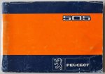  - Peugeot 505 Gebruik onderhoud 4 talig Ned Duits Frans Italiaans 551 A11 GL A11 ,A17 GR SR,A13 SR Automatique A34,A36 STI