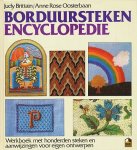 Brittain, Judy / Oosterbaan, Anne Rose - Borduurstekenencyclopedie. Werkboek met honderden steken en aanwijzingen voor eigen ontwerpen.