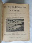 Brehm, A.E. (voor Nederland bewerkt door S.P. Huizinga) - Het leven der dieren - Deel 1: De zoogdieren. - Deel 2: De vogels. - Deel 3: Kruipende dieren - visschen - insecten - lagere dieren.