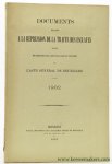 (Collectif) (Ministère des Affaires Etrangères) - Documents relatifs à la répression de la traité des esclaves publiés en exécution des articles LXXXI et suivants de l'Acte Général (de la Conférence) de Bruxelles, 1902.