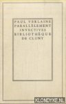 Verlaine, Paul - Parallelement invectives