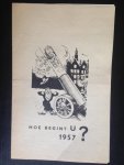 Folder - Hoe begint u 1957? Nederlands Talen Instituut