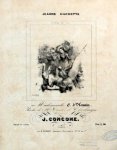Concone, Giuseppe: - Jeanne Hachette. Scène et air. Paroles de Crevel de Charlemagne