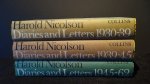 Nicolson, Nigel edit., - Harold Nicolson Diaries and Letters: 1907-1963 3 Vols.