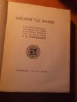 Meerkerk, J.B. - Adelbert van Hoorne. Naar het handschrift van wijlen zijn vriend P.R. Aufetos, schrijver van "Ananda"