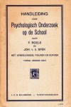 Roels, F. & Joh. van der Spek. - Handleiding voor psychologisch onderzoek op de school.