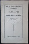 Dr. H.J. Pos - Impliciete functies in de taal. Referaat verdedigd in de veertiende wetenschappelijke samenkomst der Vrije Universiteit op 4 Juli 1928