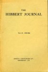 JACKS, L.P. and DAWES HICKS, G. - The Hibbert Journal. A Quarterly Review of Religion, Theology, and Philosophy. Volume 1-14, (= 1902/1903 - 1915/1916, Reprint)