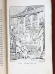 Arend Fokke Simonsz met gravures van Daniël Veelwaard - De Amsterdamsche kermis en Amsterdamsche winteravonduitspanningen.