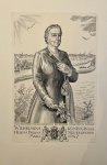 Engelien Reitsma-Valença (1889-1981) - Modern portrait print, engraving | Queen Wilhelmina, published 1947, 1 p.