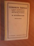 Uittenbogaard, W. - Common things. A new elementary word- & phrasebook for the use of schools