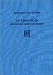 Diestelkamp, Bernhard. - Das Lehnrecht der Grafschaft Katzenenlnbogen (13.Jahrhundert bis 1479). Ein Beitrag zur Geschichte des spätmittelalterichen deutschen Lehnrechts, insbesondere zu seiner Auseinandersetzung mit oberitalienischen Rechtsvorstellungen.