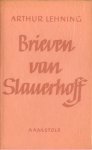 Lehning, Arthur - Brieven van Slauerhoff
