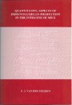 Heijden, Philippus J. van der - Quantitative aspects of immunoglobulin production in the intestine of mice. "Kwantitatieve aspecten van de immunoglobuline productie in de darm van muizen".