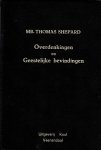 Shepard, Thomas - Shepard, Thomas-Overdenkingen en Geestelijke Bevindingen
